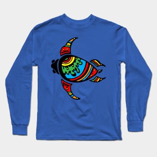 Psychedelic Turtle Long Sleeve T-Shirt